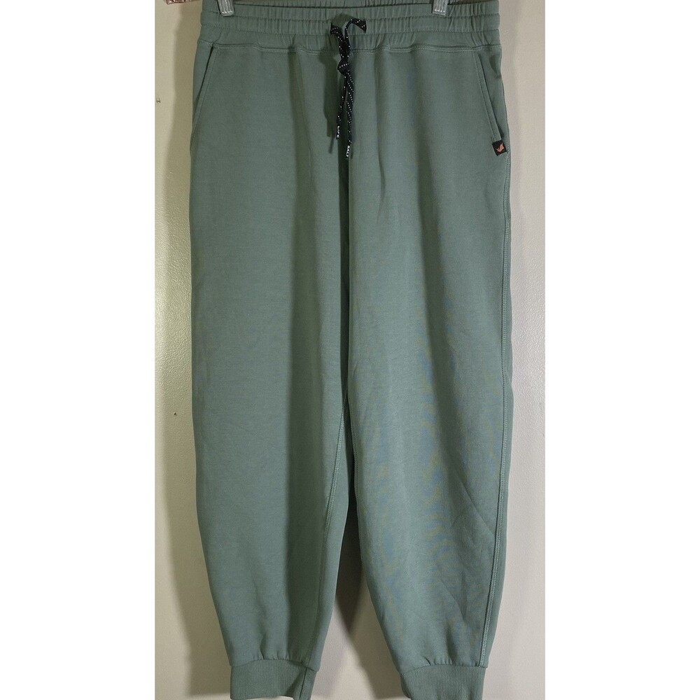 Salt Life Men's Green Jogger Sweatpants Large Cotton Polyester Spandex Stretch